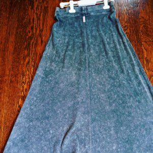 Kids long ribbed skirt